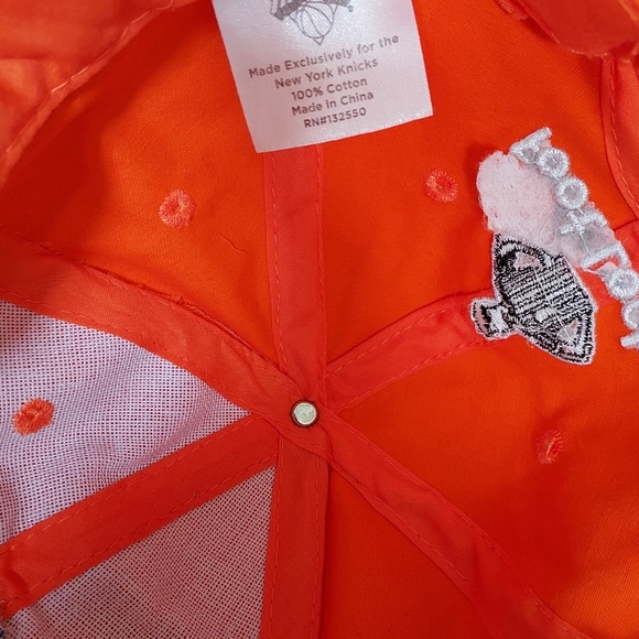 Orange NY Knicks Foot Locker Strapback Hat Cap READ - Picture 6 of 9